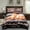 Brown/Black, variant on NC King Sherpa Fleece Bed Blanket,Embossed Winter Borrego Blanket,3-Piece 79"x91",7.5LB