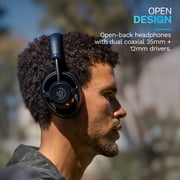 JLab JBuds Open Wireless Headphones, Cloud Foam Comfort, 24Hr Battery, Open-Ear, Black
