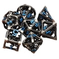 thumbnail image 5 of MACTANO Metal DND Dice Set Dungeons and Dragons Dice Set MTG RPG Board Game Toy-Cthulhu Blue Number, 5 of 7