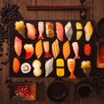 thumbnail image 5 of Accesorios de exhibición de alimentos de simulación falsos, sushi, salmón, atún, bloque de pescado, modelo de rebanadas de porciones, hotel, restaurante, decoración de tiendas, 5 of 5