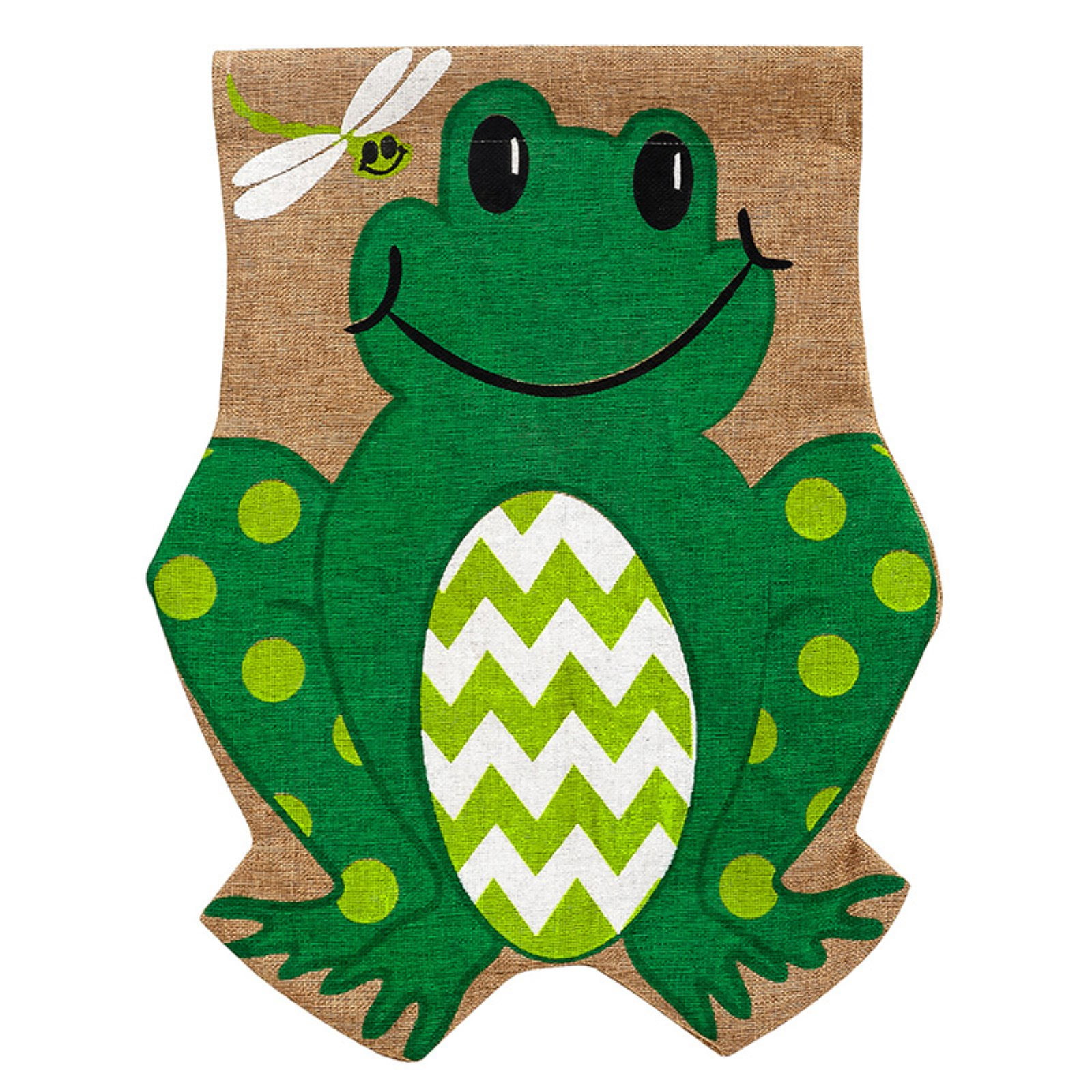 Evergreen Flag Frog Garden Flag - Walmart.com