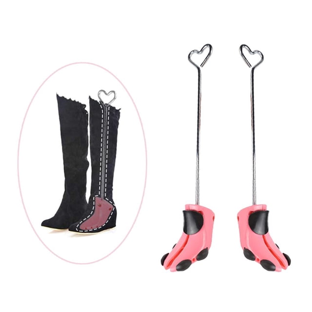 2pcs Ancho De Arranque Ajustable Camilla Botas De Trabajo De Senderismo Herramienta De Modelado De árbol Yinane Camilla de zapatos de tacón alto