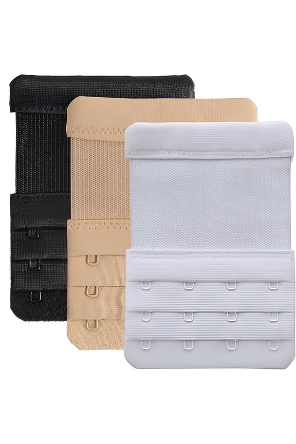 Women'S Bra Extenders 4 Hook / 3 Hook / 5 Hook / 2 Hook Soft Comfortable Stretchy Bra Extension Strap