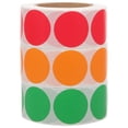thumbnail image 4 of 3 Rouleaux d'Autocollants à Pois Colorés Autocollants d'Étiquettes Circulaires Étiquettes de Scellage Autocollants Ronds, 4 of 9