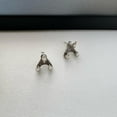 thumbnail image 2 of Eagle Claw Stud Earrings for Men Women,Streetwear Punk Hip Hop Unisex Style, 2 of 8