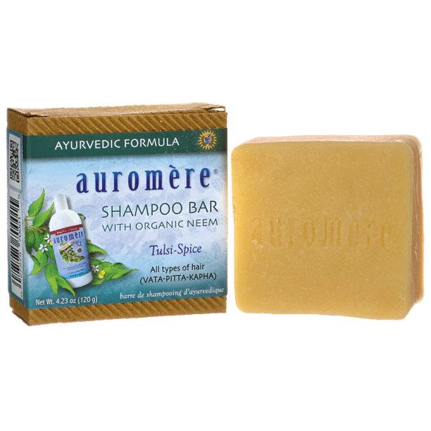 Auromere Shampoo Bar TulsiSpice 4.23 oz Bar(S)