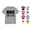 Grey, variant on VOUZZA Boys Graphic Tees Baby Boys Big Brother Announcement Short Sleeve Tee Girls Tops Pullover Soft Cotton Graphic T Shirts Tops