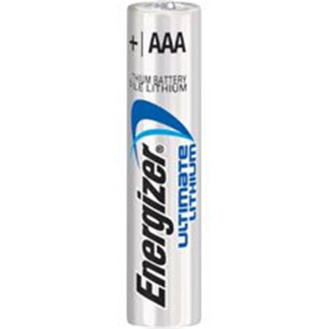 Eveready Battery EVEL92 Energizer Ultimate Lithium AAA Batteries, Blue