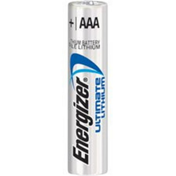 Eveready Battery EVEL92 Energizer Ultimate Lithium AAA Batteries, Blue