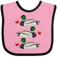 thumbnail image 3 of Inktastic Mallard Ducks Boys or Girls Baby Bib, 3 of 4