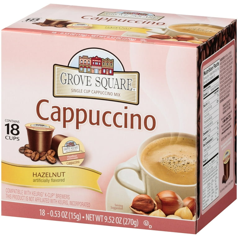 Grove square 2025 hazelnut cappuccino