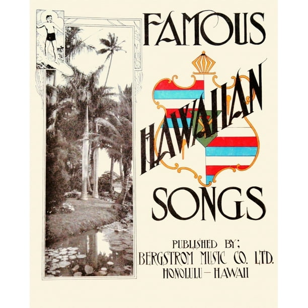 Famous Hawaiian Songs Poster Print by unknown (18 x 24)