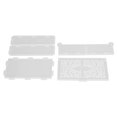 thumbnail image 4 of Hollow Storage Box , Easy  Storage Box Resin  Tear Resistant 4pcs  For DIY Craft Jewelry Storage, 4 of 8