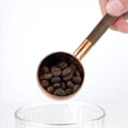thumbnail image 5 of 2X Cuchara Medidora de Granos de Café Cuchara Medidora de Cobre de Madera Maciza Cuchara Medidora de Polvo de Café Cuchara Cuantitativa Cuchara Medidora 10G, 5 of 5
