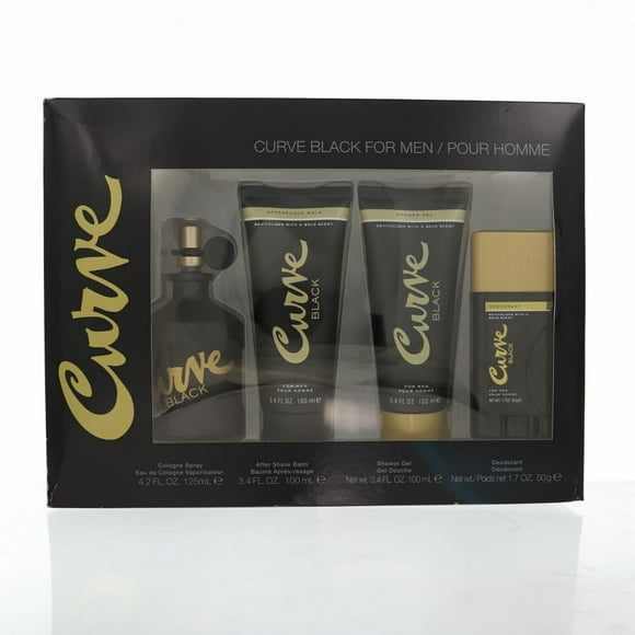 Set de regalo de perfume Liz Claiborne Curve Black para hombre