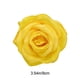 thumbnail image 3 of Rosa De Seda 1 pieza de rosas artificiales de seda multicolores para ramos de boda y decoración del hogar (amarillas) JASKFLY, 3 of 9