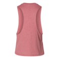 thumbnail image 2 of Ladies' Racerback Cropped Tank - HEATHER MAUVE - M, 2 of 2