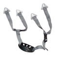 thumbnail image 4 of Safety Chin Strap Hard Hat Chin Strap Attachment Universal Adjustable for Most Hard Hats Quick Release Buckle for Traveling Parts Vertical Hole Gray, 4 of 8
