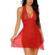 thumbnail image 3 of Conjunto de lencería sexy Gibobby para mujer Camisón Pijama Encaje Sling ropa interior Íntima rojo L, 3 of 5