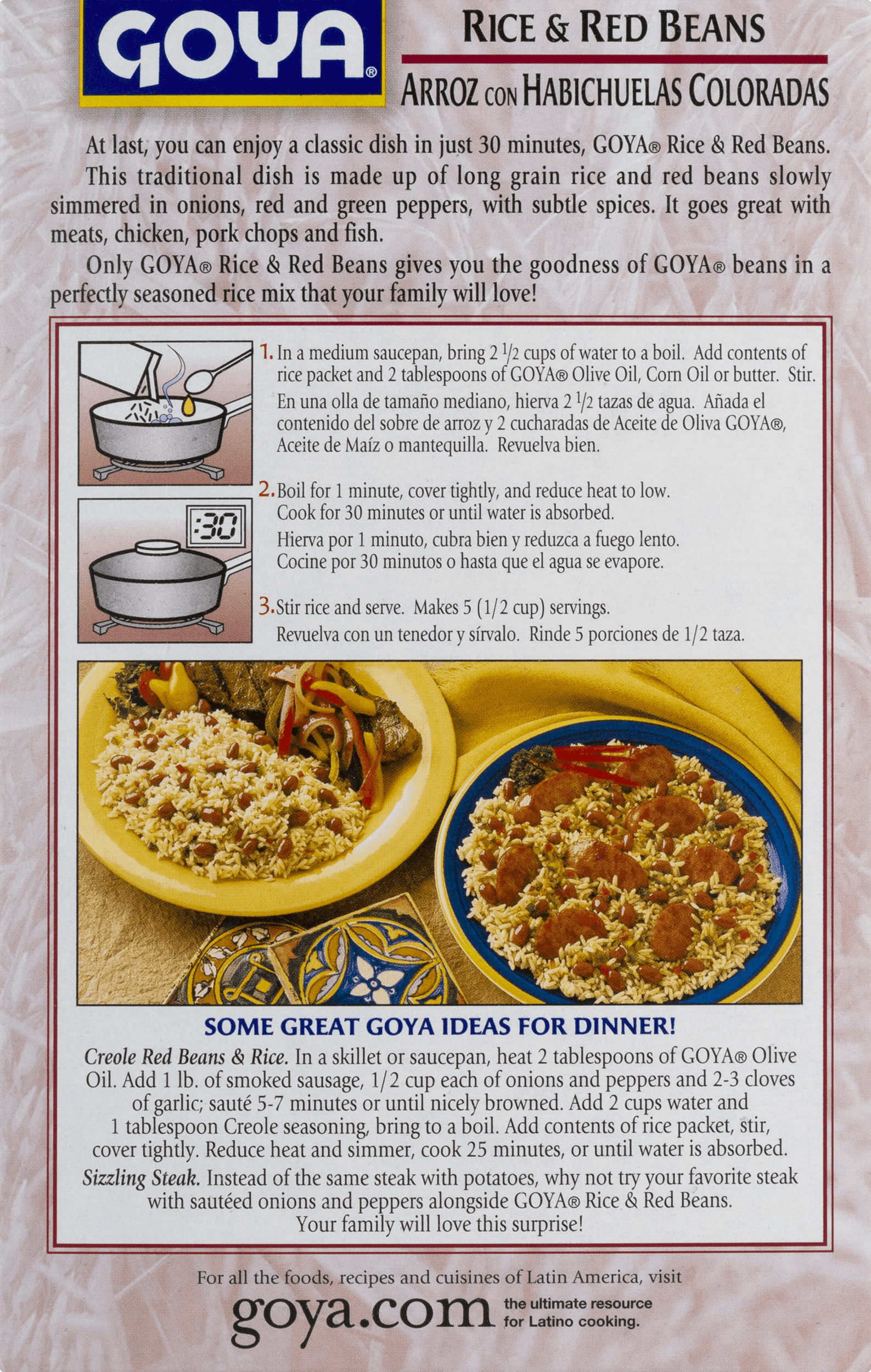 Goya Red Beans And Rice Recipes Blog Dandk