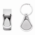 thumbnail image 2 of Nickel-plated Engravable Key Ring and Money Clip Set QGL8808, 2 of 2