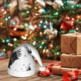 thumbnail image 6 of Rateoe Monochrome Flying Ravens Santa Hat Confortable Christmas Hat for Christmas Party Favors Fit for Kids, 6 of 6