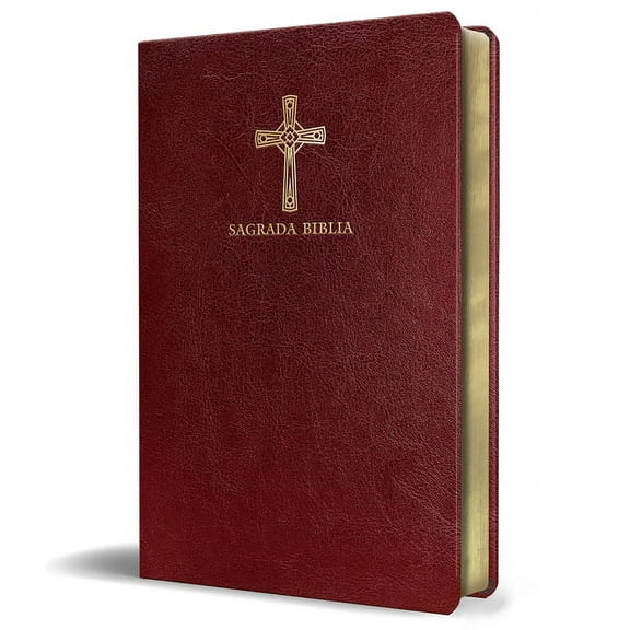 Biblia CatÃ³lica En EspaÃ±ol. SÃ­mil Piel Vinotinto, TamaÃ±o Compacto / Catholic Bible. Spanish-Language, Leathersoft, Wine,, (Hardcover)