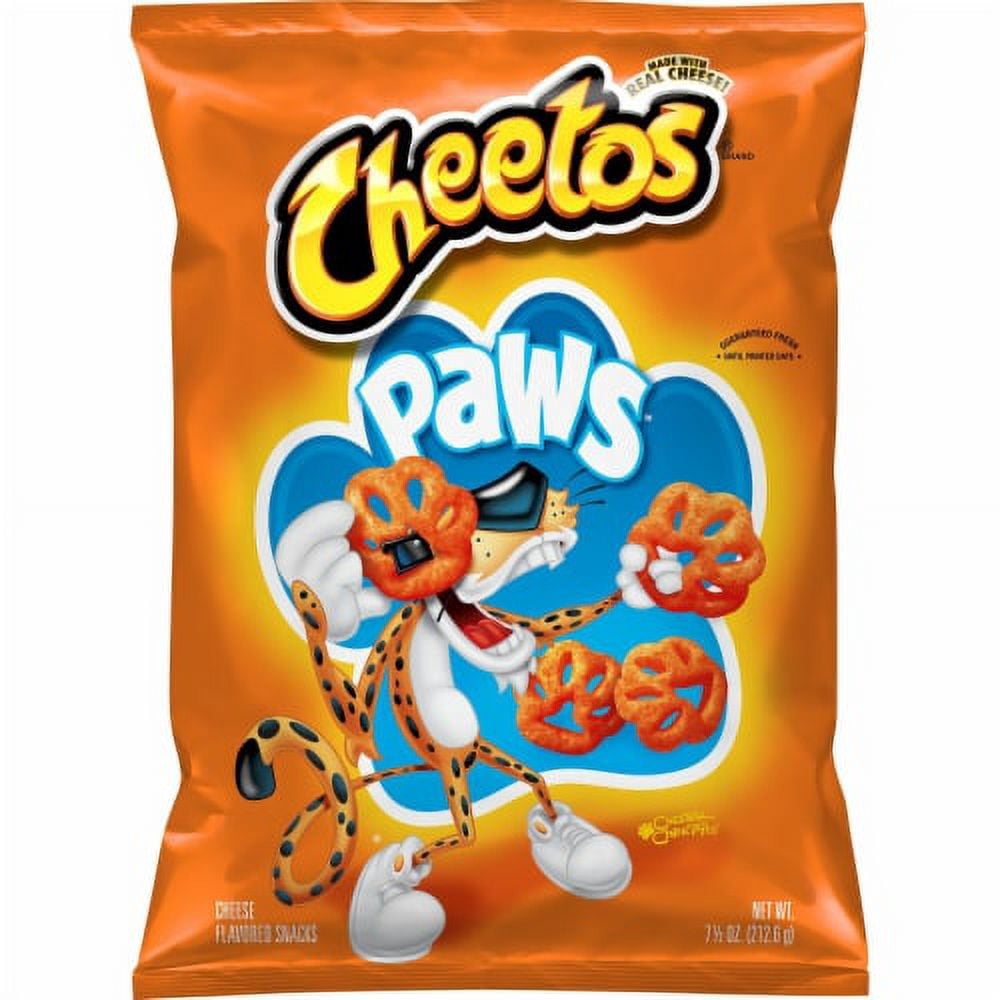 2X-Cheetos Cheese Paws Chips - 7.5 oz