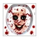 thumbnail image 4 of TQEHS Adhesivo para asiento de inodoro de Halloween, impermeable, para tapa de inodoro, horrible adhesivo para pared, яυ B1B1, 4 of 5