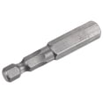 thumbnail image 3 of 5/16" Hexagonal Destornillador Taladro SAE 1/4" Hexagonal Vástago 2" Longitud Magnético S2 Acero Potencia Perforación taladros, 3 of 5