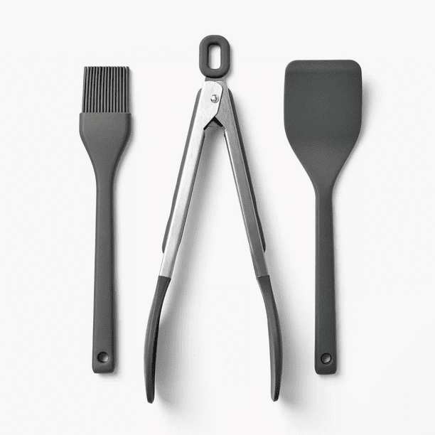 Juego de utensilios de cocina Figmint Silicone Mini Turner Basting