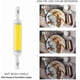 thumbnail image 3 of 2-Pack 10W R7s LED Bulbs, 6000-6500K Cool White, Dimmable, 360° Beam, Halogen Replacement, Double-Ended Tube, Energy Efficient Lighting Solution, 3 of 5