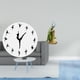 thumbnail image 2 of Reloj de pared,Reloj de pared con bailarina,reloj decorativo colgante.,Figura de escritorio,Estante de estatua de pavo real para escritorio,decoración del hogar,Figura decorativa creativa para, 2 of 8