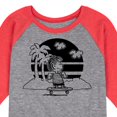 thumbnail image 3 of Peanuts - Linus Skateboarding - Toddler And Youth Raglan Graphic T-Shirt, 3 of 7