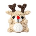 thumbnail image 1 of CSChome Animal Crochet Kit Crochet Material Kit Cartoon Shape Crochet Plush Knitting Starter Set for Adults Kids Beginner, 1 of 6