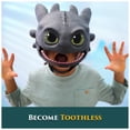 thumbnail image 6 of Dreamworks Dragons, How To Train Your Dragon, Electronic Blast & Roar Toothless Mask (Unisex), 6 of 13