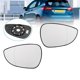 thumbnail image 2 of 2 piezas de cristal de lente de espejo retrovisor izquierdo derecho del coche para Ford Afortunado Sencillez, 2 of 5