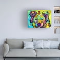 thumbnail image 2 of Canvas Wall Art - Dean Russo- Exclusive 'Blu' Wall Art for Living Room, Bedroom, or Office Décor by Trademark Fine Art - 32 x 24 Inches, 2 of 4