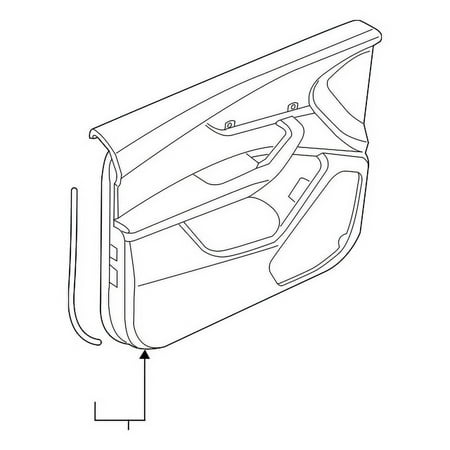 Genuine OE Audi Door Trim Panel - 4M8-867-103-B-WFA