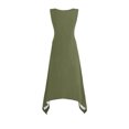 thumbnail image 4 of Gspmoly Robe pour Femme, Robes pour Femmes Sans Manches à Col Rond avec Cordon, Robe Décontractée à Volants Évasée Courte, Robes de Travail pour Femmes jusqu'à 60 % de Rabais, 4 of 8
