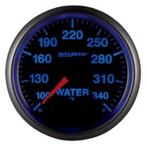 Auto Meter 3987 Sport-Comp 3-3/8 Inch 120 Mph Electric Speedometer – Programmable, In-Dash, Resettable Trip Odometer