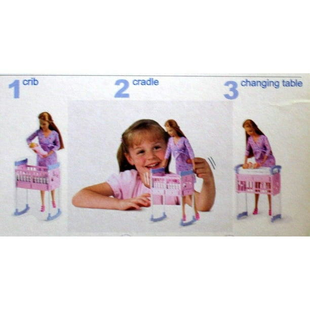 Set de muñecas Barbie Happy Family Pregnant Midge con bebé y acceso.