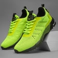 thumbnail image 4 of Men'S Lightweight Breathable Low-Top, Fabric Upper and Insole, MD Sole Casual Sports Running Shoes | All-Season,, 4 of 9