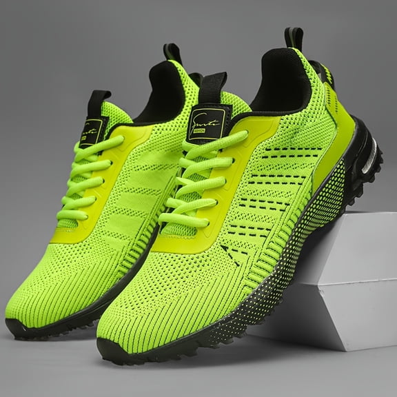Men'S Lightweight Breathable Low-Top, Fabric Upper and Insole, MD Sole Casual Sports Running Shoes | All-Season,