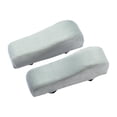 thumbnail image 2 of Almohadillas universales para brazos, 2 uds., lavables, reutilizables, funda extraíble, cojines para reposabrazos de silla Gris Zulema Almohadilla para reposabrazos, 2 of 5