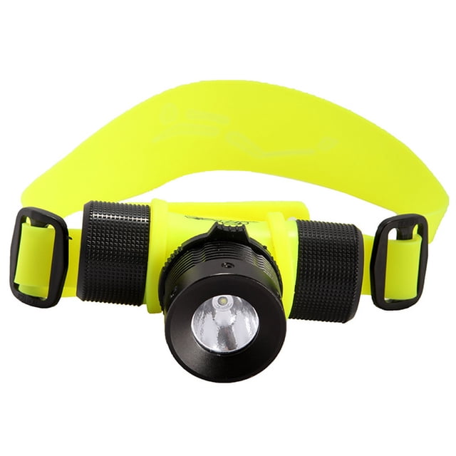Wosthever Luz de buceo montada en la cabeza 3 modos linterna impermeable correa ajustable equipo de pesca cable natación buceo faro Ropa Deportiva, Zapatos