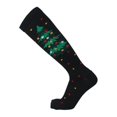 thumbnail image 1 of 1 par de calcetines de estilo navideño para hombres y mujeres, bonitos calcetines deportivos a la moda, calcetines hasta la rodilla antifatiga, Accesorios de calzado Árbol de navidad negro L/XL Minnieouse  AP012322-28, 1 of 6