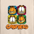 thumbnail image 3 of Garfield - Garfield Pixel Faces - Women's Lightweight French Terry Long Sleeve Shirt, 3 of 5