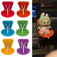 thumbnail image 4 of Asiento de seguridad para coche de muñeca, ventilación de aire acondicionado de dibujos animados, clip de aromaterapia, muñeco de peluche, adornos decorativos, 4 of 7