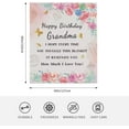 thumbnail image 2 of LHSHID Daughter Birthday Gift Blanket Flannel Soft and Comfortable Anti static Bed Sofa Blanket 50x60in, 2 of 6